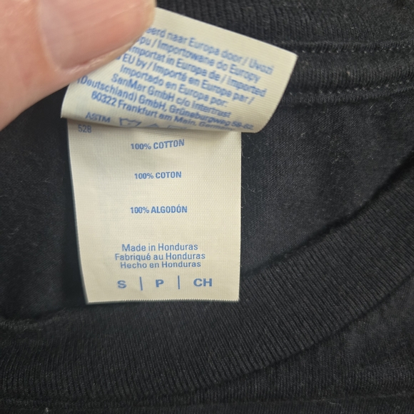 Retro Aries Sign Zodiac T-shirt Womens Birthday Gift Theme Party Black Tee Small - Picture 12 of 12